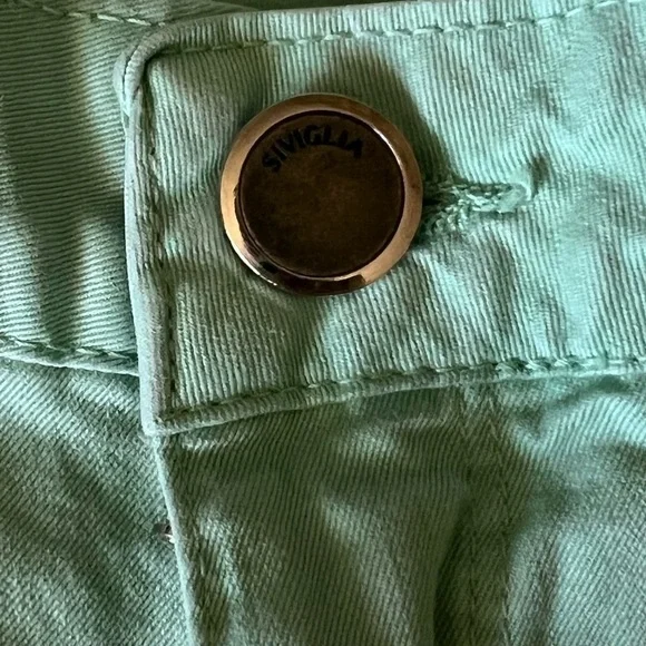 𝅺SIVIGLIA Italian straight leg summer pants - cotton jeans - Picture 7 of 8